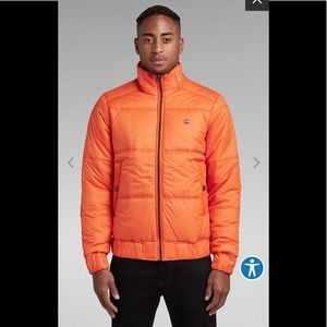Mens Gstar Raw Meefic Quilted Jacket 